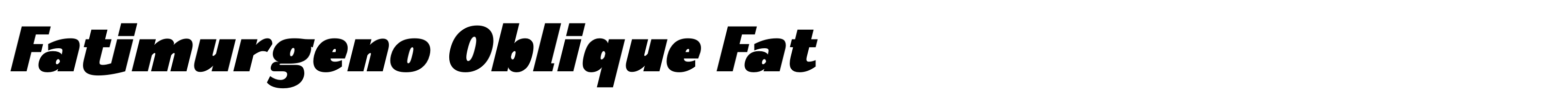 Fatimurgeno Oblique Fat